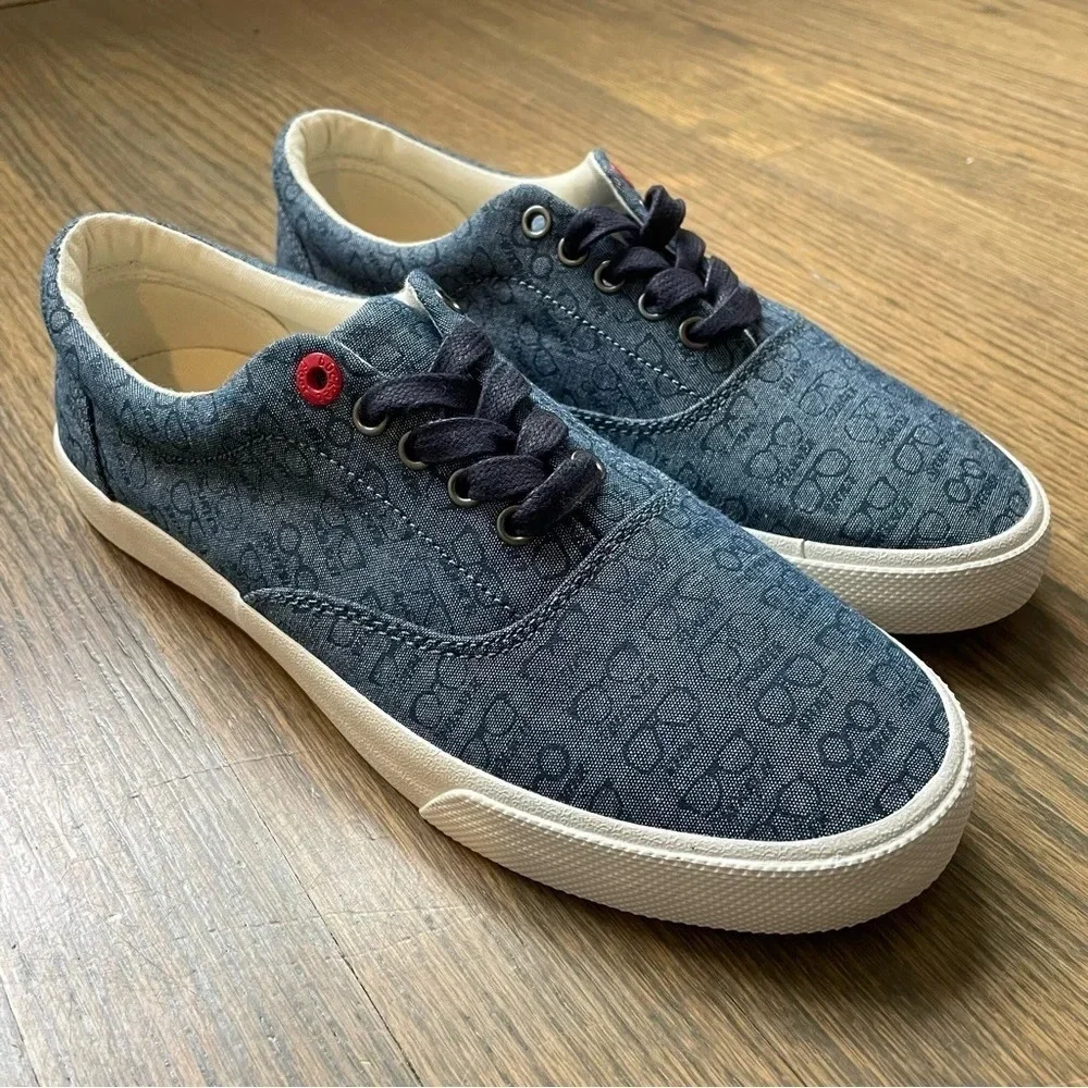 Bucketfeet Beer Goggles Navy “ Glasses” Sneakers size 7